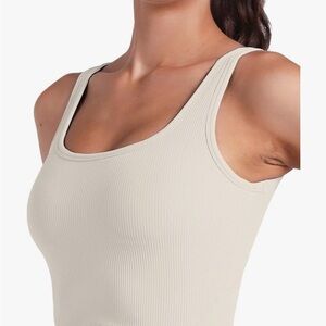Amazon ribbed crop workout tank